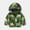 Green, variant on ATOGUTA Kids Coats Boys Girls Winter Windbreaker Jacket Fashion Hoodies Outwear Coat Waterproof Zipper Raincoat Green, Size 1T-6