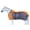 Grey/Orange, variant on Challenger 1200D Horse Turnout Waterproof Heavy Weight Winter Blanket 5EE20TR