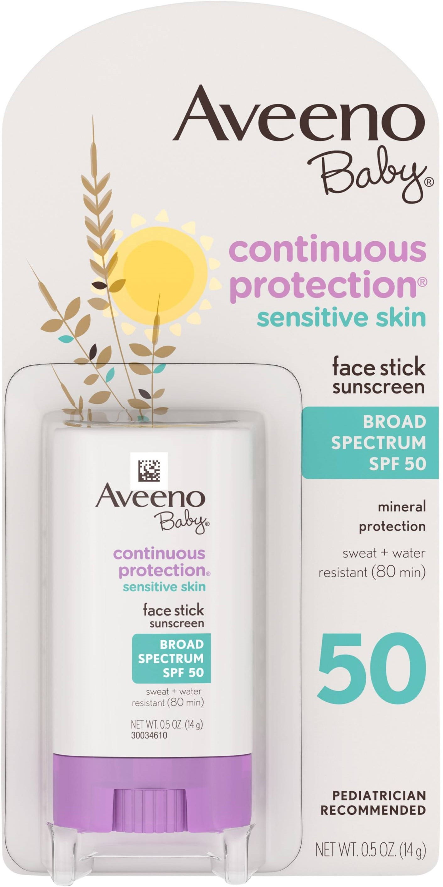 aveeno baby face stick