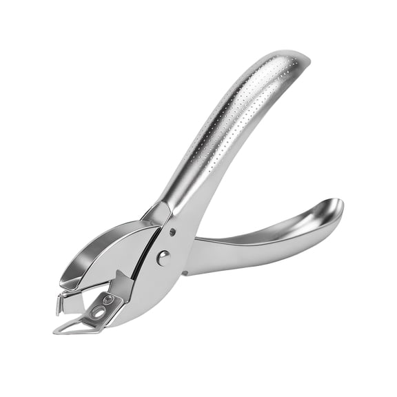 Handheld Staple Remover, Ergonomic Staple Puller Tool, Desktop Staple Remover Plier, Paper-Safe Staple Removal Tool for Office Documents