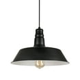 thumbnail image 3 of Forte Lighting 7692-01-04 1 Light 14" Wide Pendant - Black, 3 of 4