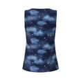 thumbnail image 5 of Gaeub Starry Sky Women's Workout Tank Tops Lightweight Sleeveless Shirts for Women for Athletic Running Tennis Yoga - Medium, 5 of 9