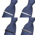 thumbnail image 4 of Yoursfs 4Pcs Tie Bar Clips Set for Men Regular Ties Necktie Wedding Business Skinny Tie Pins Mens Suit Accessories, 4 of 9