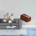 thumbnail image 2 of Figura decorativa de escritorio con soporte para pañuelos. Caja de pañuelos de polipropileno (PP) con tapa, fabricada en vidrio y PP. Ideal para la sa, 2 of 8