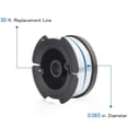 thumbnail image 2 of Revolutionize Your Lawn Care: String Trimmer Spool For Black And Decker, Polyamide Nylon Thread For Flexible Axis And Aerodynamic Shape Reduces Drag, 2 of 8