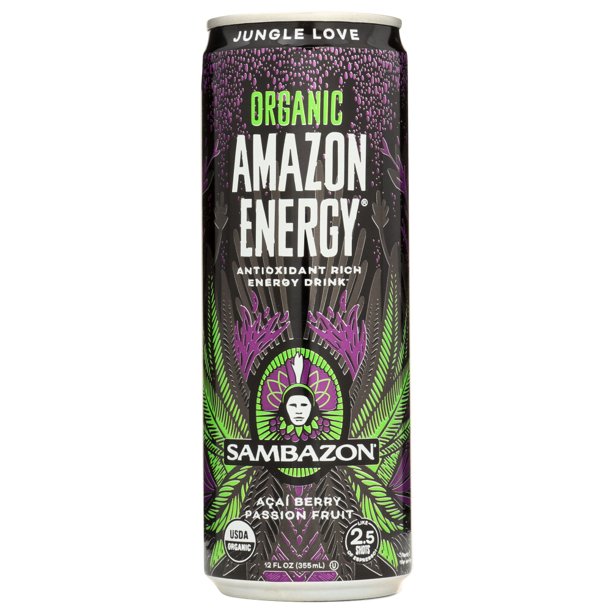 Sambazon Organic Amazon Energy Drink Jungle Love, 12 Fl Oz Walmart