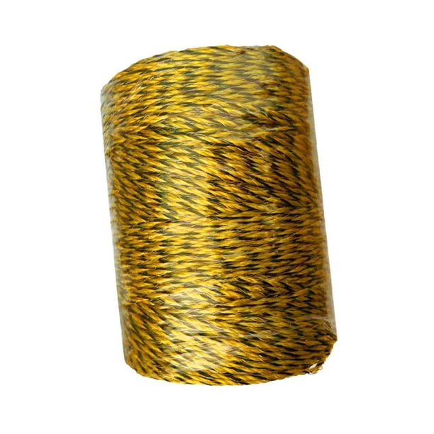 Cerca Eléctrica 400M/rollo práctico confiable multiusos Polyrope cable de alimentación para cerca ganado animales perros pasto
