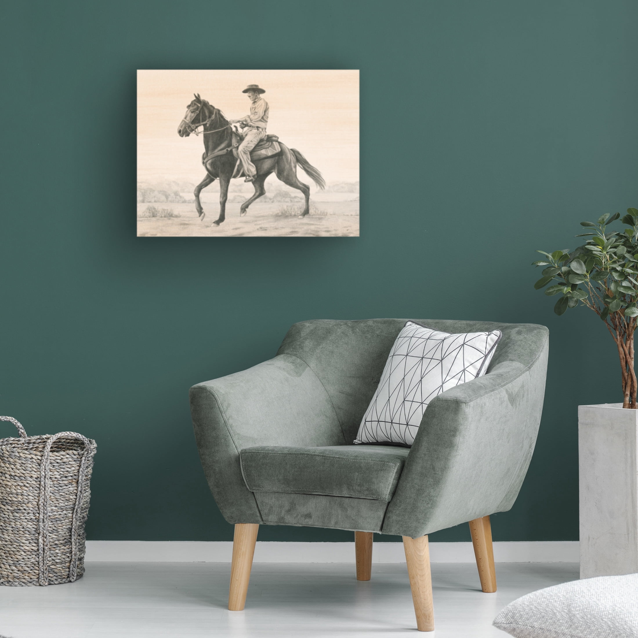 Trademark Fine Art Grace Popp  Desert Ranger II Canvas Wall Art