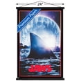 thumbnail image 3 of Jaws - Moon One Sheet Wall Poster with Magnetic Frame, 22.375" x 34", 3 of 6