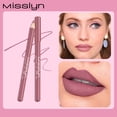 thumbnail image 4 of Misslyn 3PCS Smooth Lip Liner with Matte Effect, Long-lasting Shaping Makeup Lipliner Pencil, 0.02oz/0.78g, #24 #35 #124, 4 of 11