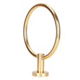 thumbnail image 2 of Towel Ring, Round Towel Holder Modern  For Balcony Gold, 2 of 8