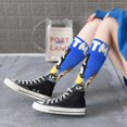 thumbnail image 7 of Saiise Bluey Funny Socks Men Women Boys Kids Adults Novelty Graphic Crew Tube Socks Crazy Design Casual Dress Socks for Sports,Running,Travel, 7 of 7