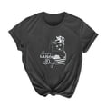 thumbnail image 1 of Camiseta de mujer Camisetas divertidas de manga corta Camiseta estampada Tops Blusa Regalo para mujer Fridja zx914, 1 of 1