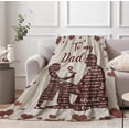 thumbnail image 3 of Yibo Best Grandma Gifts Ideas Blanket Flannel Soft and Comfortable Anti-static Bed Sofa Blanket, 3 of 7
