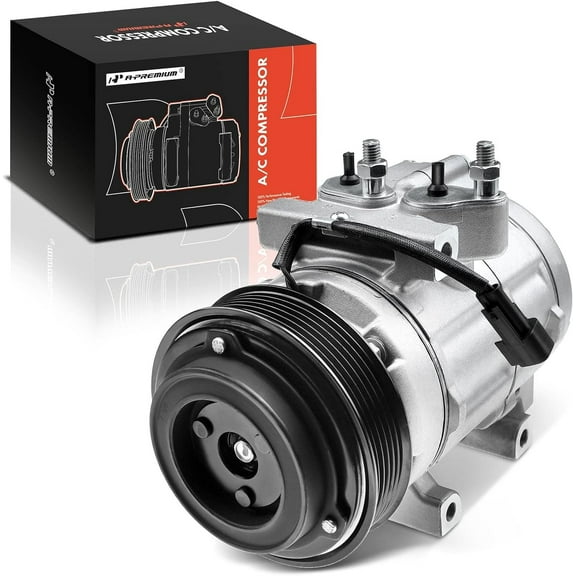 A-Premium AC Compressor with Clutch Compatible with Ford Explorer Mercury Mountaineer 2006-2010