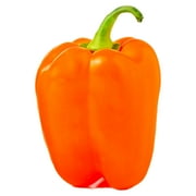 Fresh Orange Bell Pepper, Each