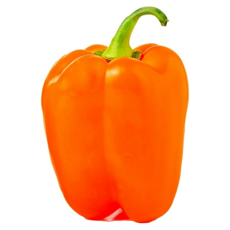 Fresh Orange Bell Pepper, Each