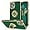 RN251-Midnight Green, variant on iPhone 12 Pro Max Case, 12 Pro Max Case, Slim Fit Soft 360° Ring Holder Kickstand Magnetic Car Mount Supported Shockproof Protective Phone Cover for iPhone 12 Pro Max 6.7 Inch, Black/Golden