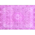thumbnail image 1 of Ahgly Company Indoor Rectangle Abstract Purple Modern Area Rugs, 6' x 9', 1 of 4
