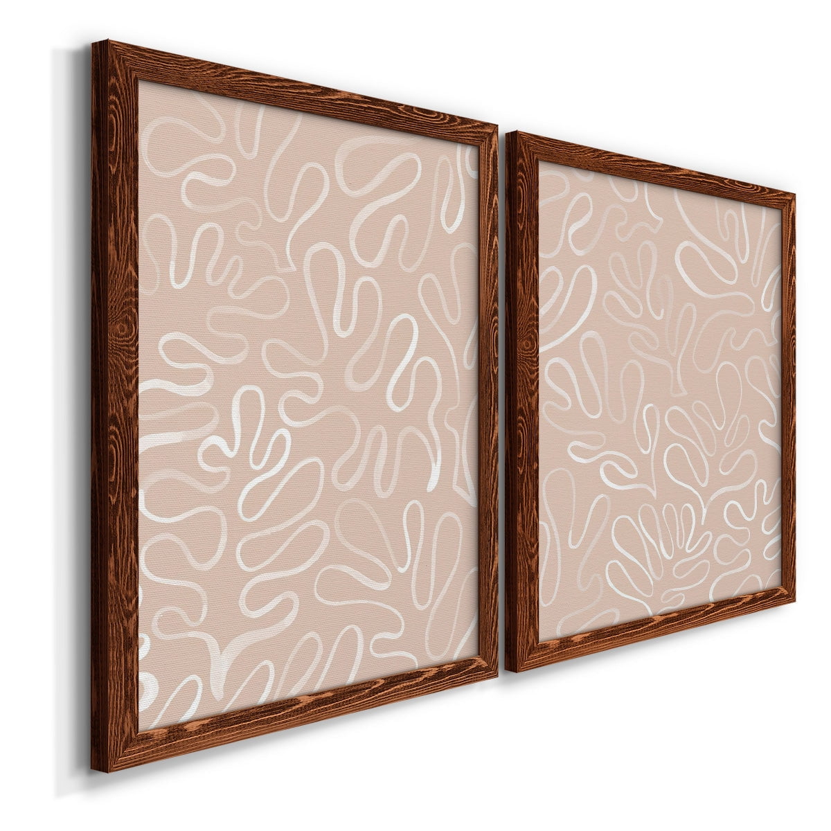 Matisse Pieces III - Premium Framed Canvas 2 Piece Set - Ready to Hang