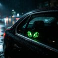 thumbnail image 4 of BYJKING Solar Devil LED Car Ornament, 6.02*1.89 IN Dynamic Dashboard Figure with Lighted Expression for Halloween Auto Decor and Gifts Green, 4 of 6