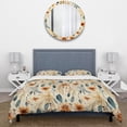 thumbnail image 3 of Designart "Desert Dream Weave III" Beige Boho Bedding Covert Set - Bohemian & Eclectic Bed Set With 1 Sham, 3 of 5