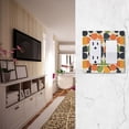 thumbnail image 5 of Yayeee Rocker Switch Wall Plate 1-Gang 4.6"x2.9" Home Decorative Outlet Cover, Black Clover Pattern, 5 of 6