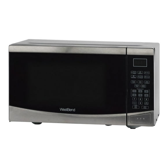 West Bend 0.9 cu. ft. Microwave Oven, in Stainless Steel (WBMW92S)
