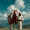 Jesus, variant on Jesus Walking With Horse Religious Canvas Serene Landscape Home Bedroom Spiritual Wall Decor Art