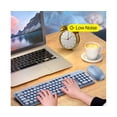 thumbnail image 5 of N520 Wireless Keyboard Punk Low Noise Round Key 2.4GHz Computer Keyboard Mouse Kit for Mac - Pink, 5 of 5