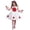 White, variant on Kids Girls Sleeveless A-Line Dress 3D Flower Appliqué Party Outfit with Headband Christmas Valentine’s Day Red Kids Birthday Dress 9M-5Y,Size 4-5T