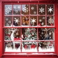thumbnail image 4 of Plantillas navideñas de pino y copos de nieve para manualidades en madera, puertas, ventanas y lienzos, plantillas reutilizables de pintura de feliz Navidad (10 copos de nieve), 4 of 9