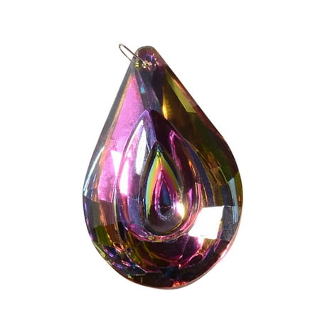 

ZTTD Hanging Chandelier Crystals Prisms DIY Decoration Color Pendant Glass Decoration A