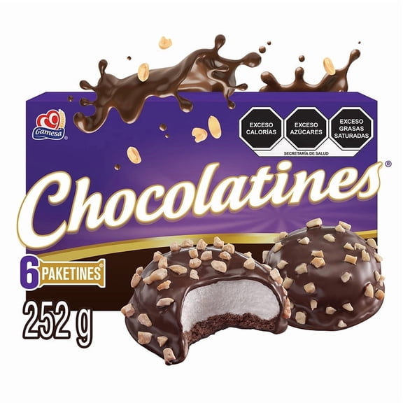 Galletas Chocolatines con malvavisco sabor chocolate 252 g