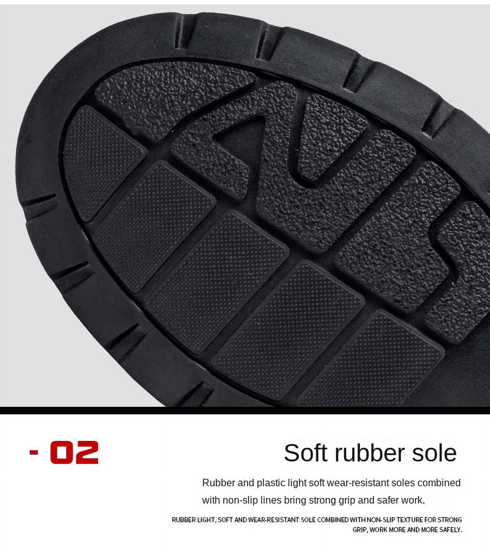 YAZI Steel Toe Boots for Men Women Indestructible Steel Toe Shoes