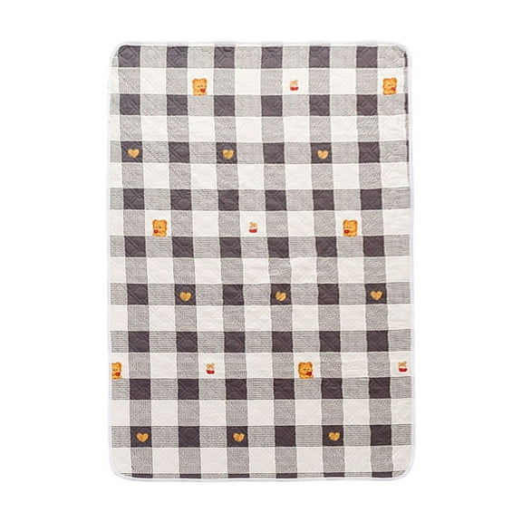 Uutvery Adult Waterproof Washable Diaper Pads, Cotton Breathable Extra-Large Care Pads for Seniors, Incontinence Protection Mattress Pad, 59.06x39.37 Inches