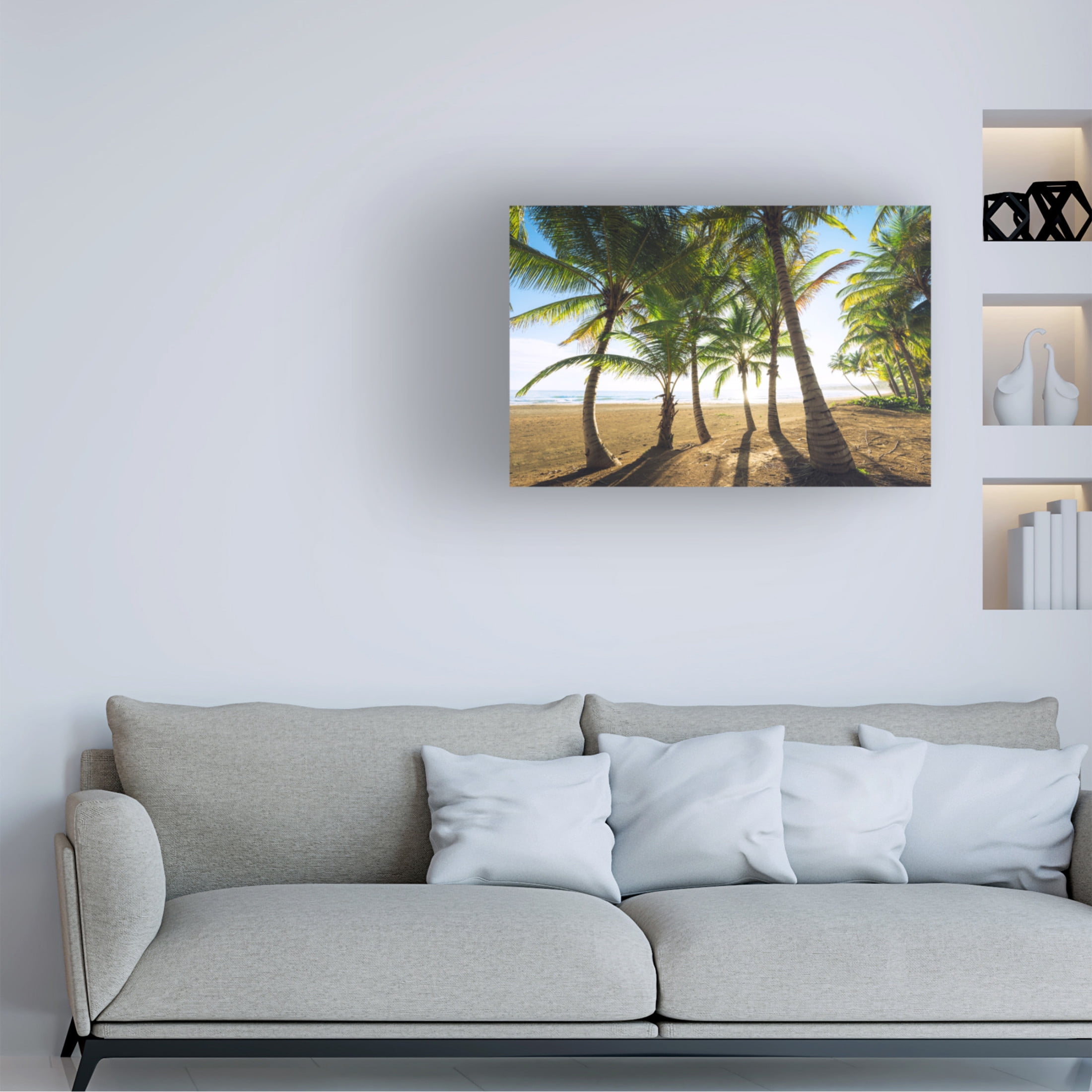 Trademark Fine Art Stefan Hefele Tropical Morning Canvas Wall Art