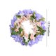 thumbnail image 3 of Corona De Orqudeas Pequea De Simulacin Navidea Para Colgar En La Pared, Seda Artificial, 30 Cm, Elegante Detalle, Decoracin Festiva De Temporada, Para Sala De Estar U Oficina, 1, UKHBMC, 3 of 9