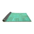 thumbnail image 2 of Ahgly Company Indoor Square Persian Turquoise Blue Traditional Area Rugs, 8' Square, 2 of 4