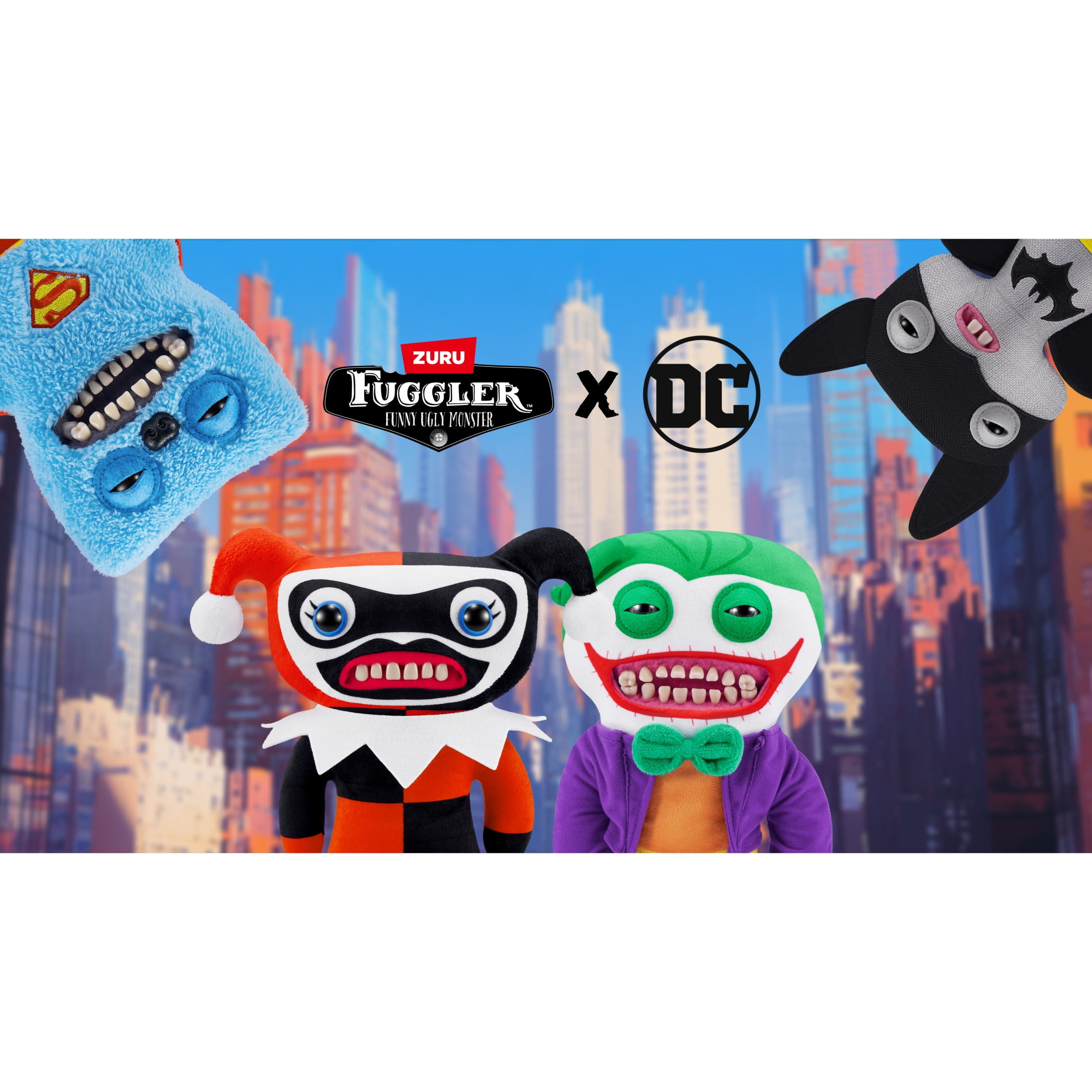 Fuggler, Plush Collectible Toy, 9 inch, DC Comics Joker - Walmart.com