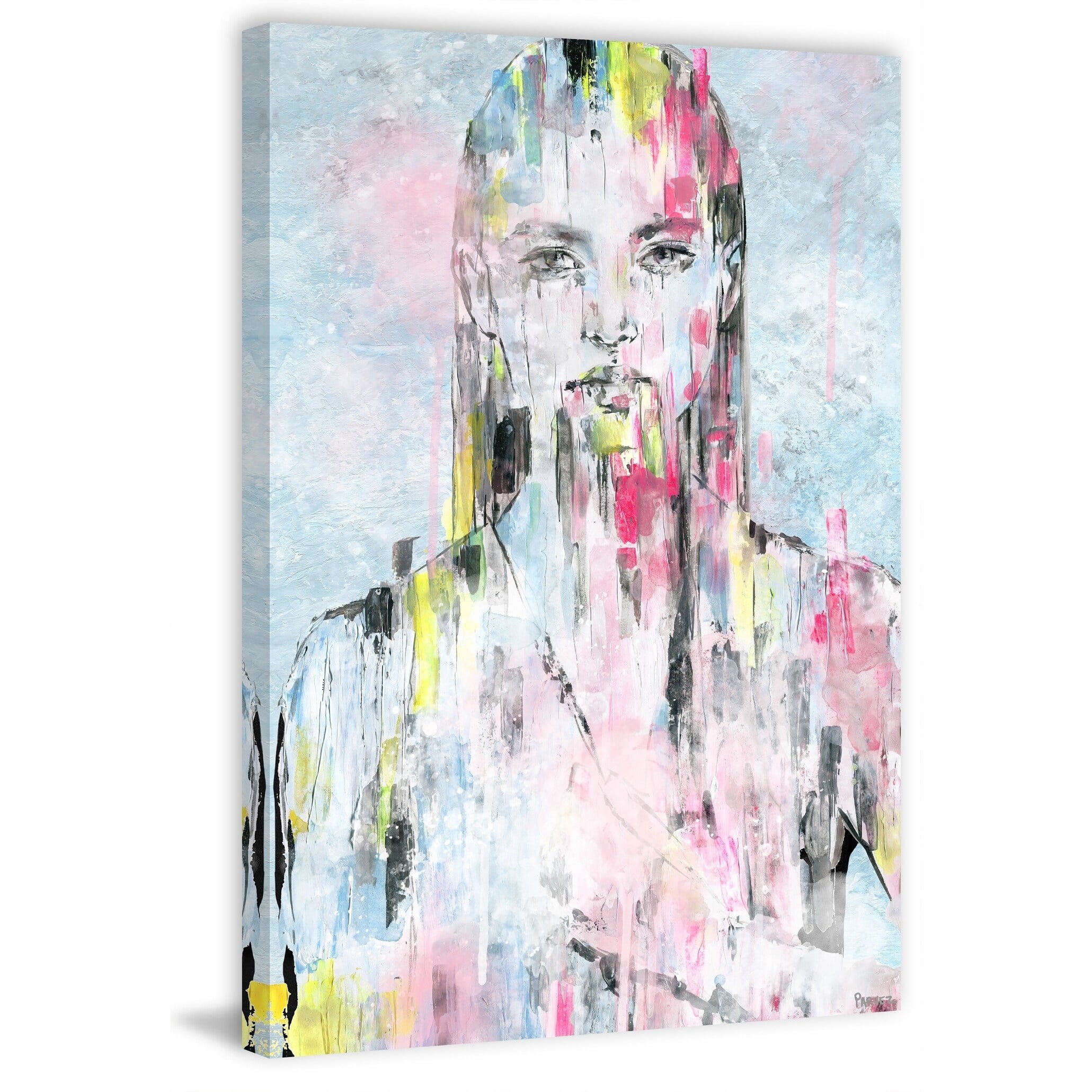 Parvez Taj Pretty in Colors Canvas Wall Art