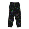 thumbnail image 3 of Lsque Dinosaur Print Women's Pajama Pants, Lounge Pant - Comfortable Home Wear,Elastic Waistband, Stylish Design-X-Large, 3 of 9