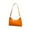 Orange, variant on LIJCC Women's Artificial Patent Leather Tote - Square Satchel Ladies MINI Armpit Shoulder Totes Crossbody Bags Cute Small Bags Trendy Shoulder Bag Purse