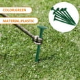 thumbnail image 5 of Masteelf Durable Plastic Ground Stakes for Outdoor Use Green Garden Spikes with Super Toughness 150pcs, 5 of 8