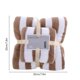 thumbnail image 3 of Toallas de baño absorbentes de terciopelo coral, juego de toallas de baño suaves y cómodas, regalo para mujeres, toalla de baño, manta de playa, chal, toalla para secar el sudor, extragrande, ideal, 3 of 6