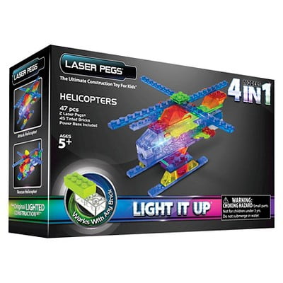 Laser Pegs MPS 4IN1 - Helicopters