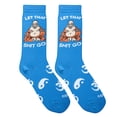 thumbnail image 6 of Cool Socks Novelty Crew Socks Women's Let That Go, Graphic Print, Large ,Female 9-13, 6 of 6