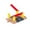 Level Crossing, variant on Bunblic Wooden Toy Train Accessory Road and Railway Parts Fine Motor Skills Building Montessori Toys for Toddlers 3+ Year Olds Gifts Bridge