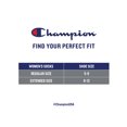 thumbnail image 4 of Champion Women's Athletic Ankle Socks, 3 Pack, 4 of 6