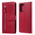 thumbnail image 1 of Estuche de Cuero PU con Cierre para Xiaomi Redmi Note 10 PRO , Funda Protectora con Billetera y Correa, 1 of 6
